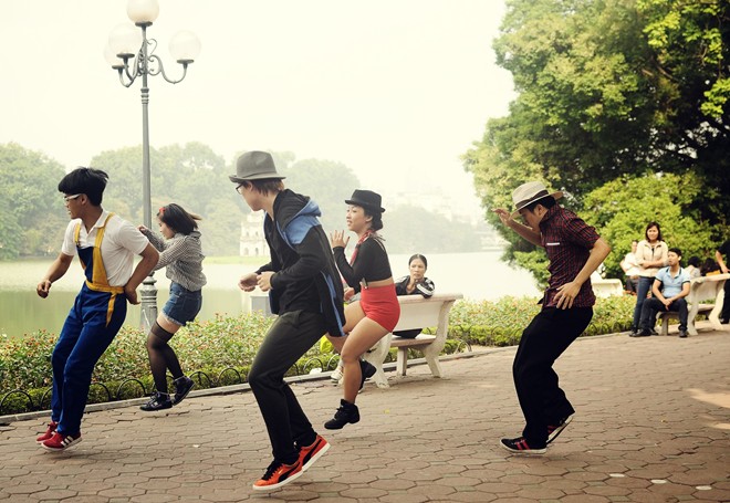 Street dance ngày càng trở nên phổ biến và được giới trẻ yêu thích