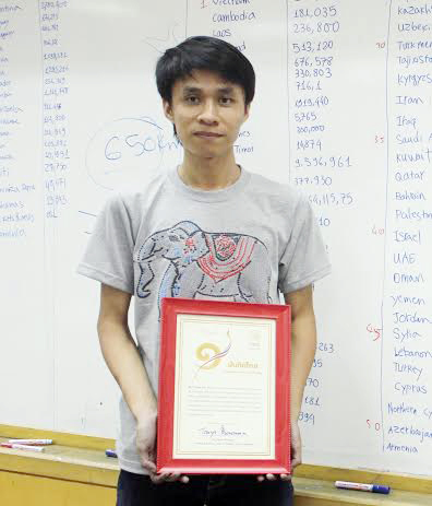 Dương Anh Vũ hiện là người giữ kỷ lục số 1 về trí nhớ