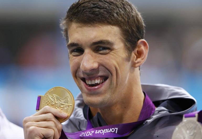 Olympic 2008 đánh dấu thời hoàng kim của Michael Phelps.