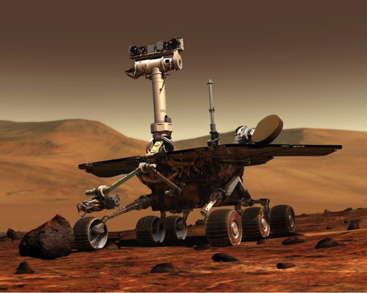 Hiện nay, con người chỉ mới đưa được máy do thám lên sao Hỏa