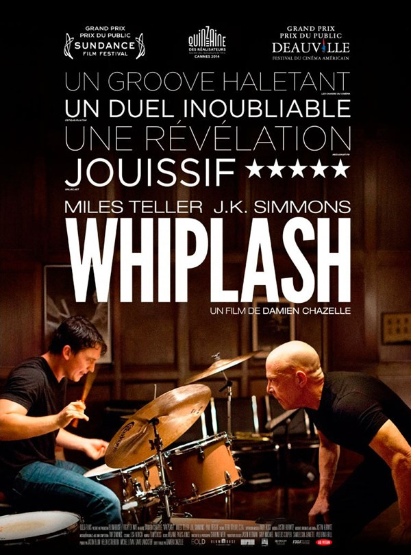Whiplash – bộ phim xuất sắc mang về 3 tượng vàng trên tổng số 5 đề cử Oscar 2015