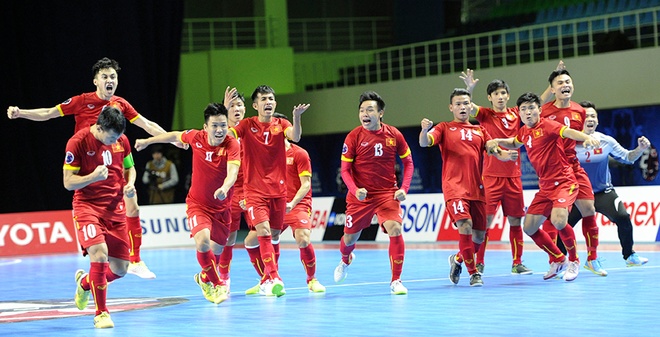 Giấc mơ World Cup đã thành sự thật cho Futsal Việt Nam – Ảnh: Internet