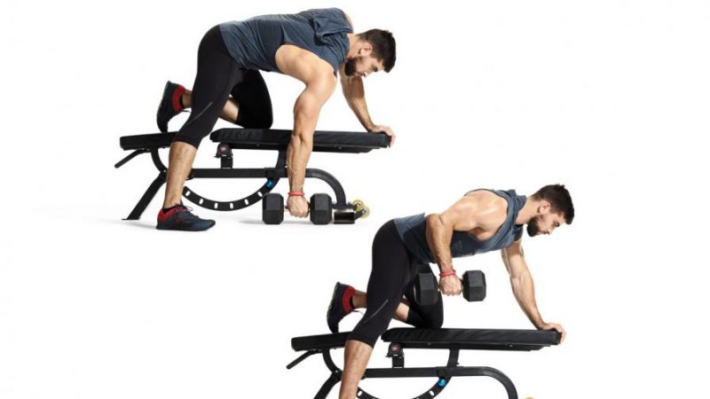 Dumbbell row
